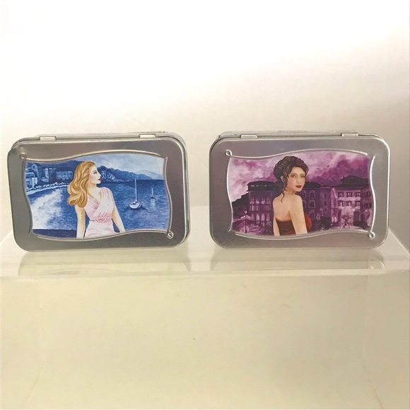 Set of 2 STRICTLY PROFESSIONAL Bobby Pins EMPTY Tin Holders - Picture 1 of 16